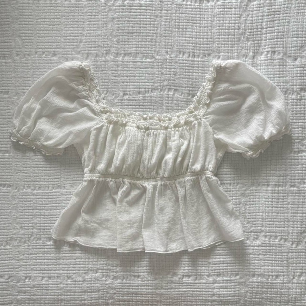 aritzia sunday best babydoll top
